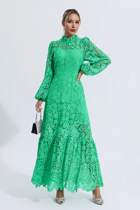 Vestido Givency Renda  - Verde