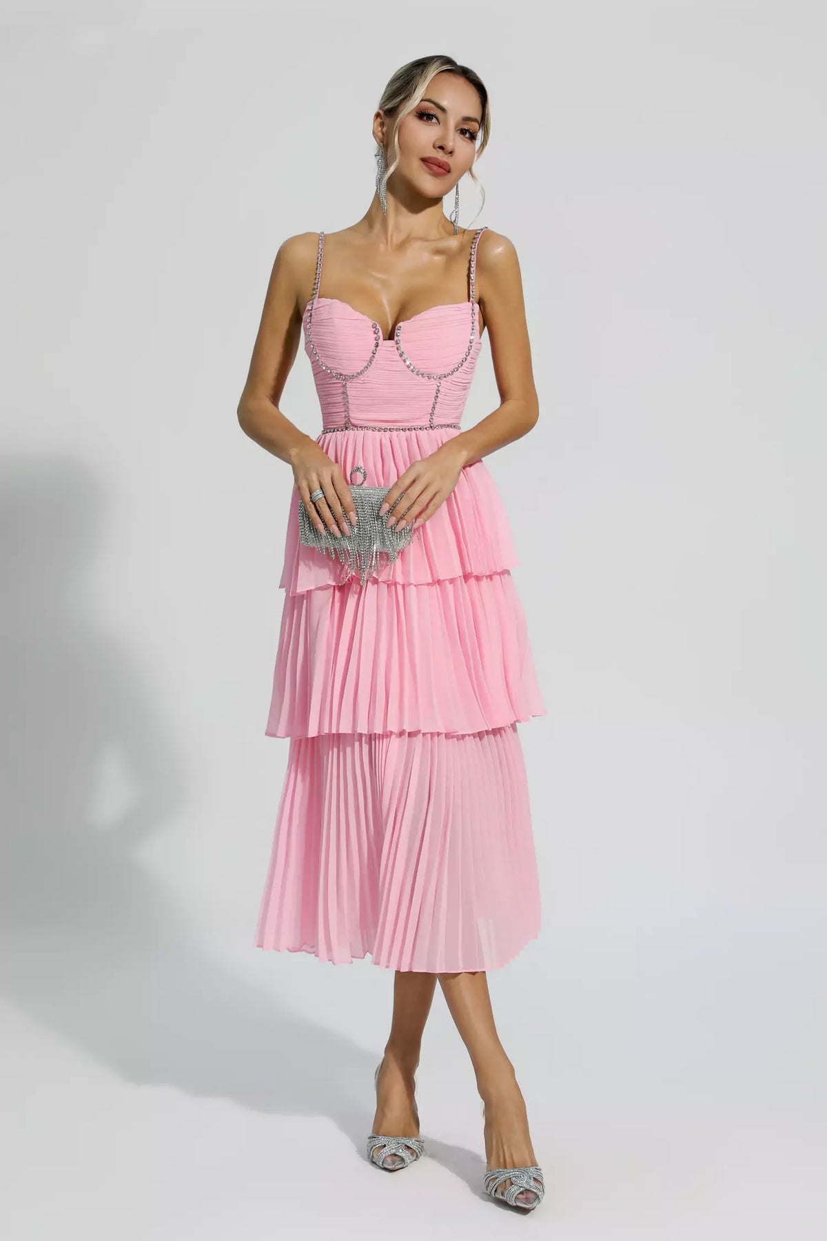 Vestido Diamante de Ipanema - Rosa