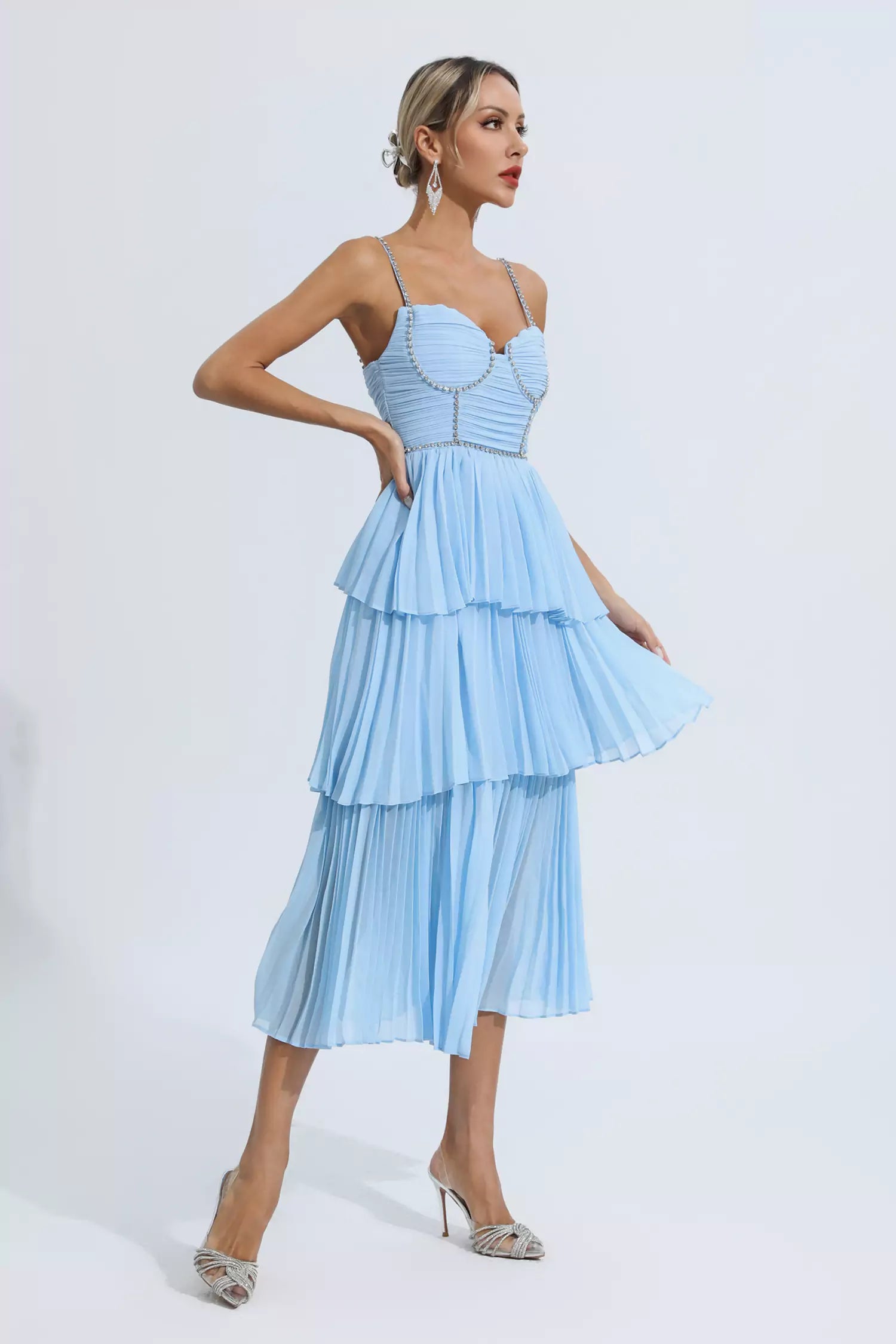 Vestido Diamante de Ipanema - Azul