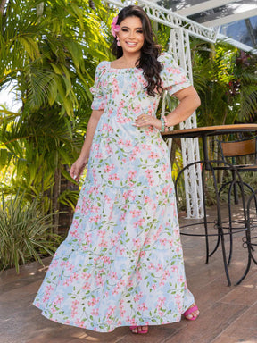 Robe Longue Florale Élégance